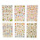6x Schmetterlings-Nagelsticker - Selbstklebend DIY 1