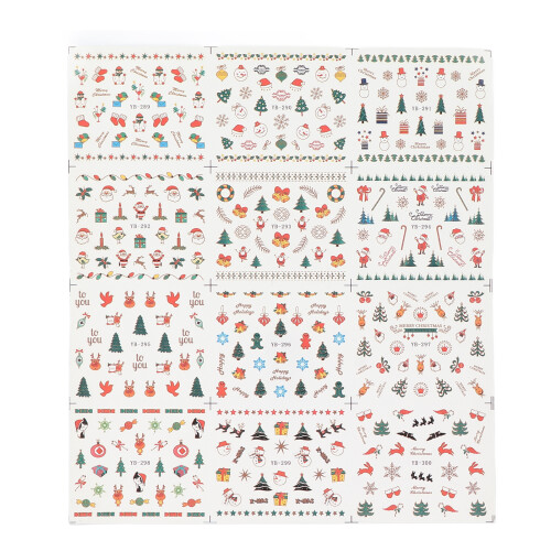 Kerst nagelstickers veilig verwijderbaar