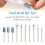 30-delig nagelboor set tungstencil staal 4