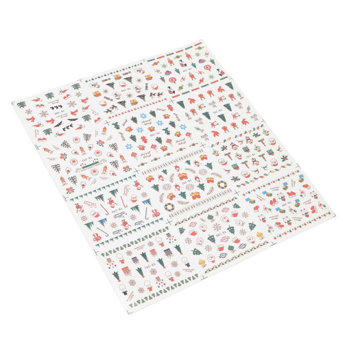 Kerst nagelstickers veilig verwijderbaar 1