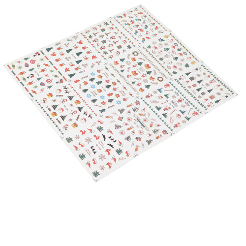 Kerst nagelstickers veilig verwijderbaar 2
