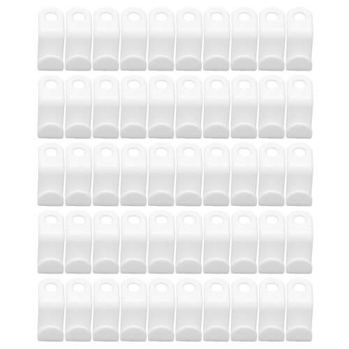 50pcs Clothes Hanger Connector Hooks Space Saving