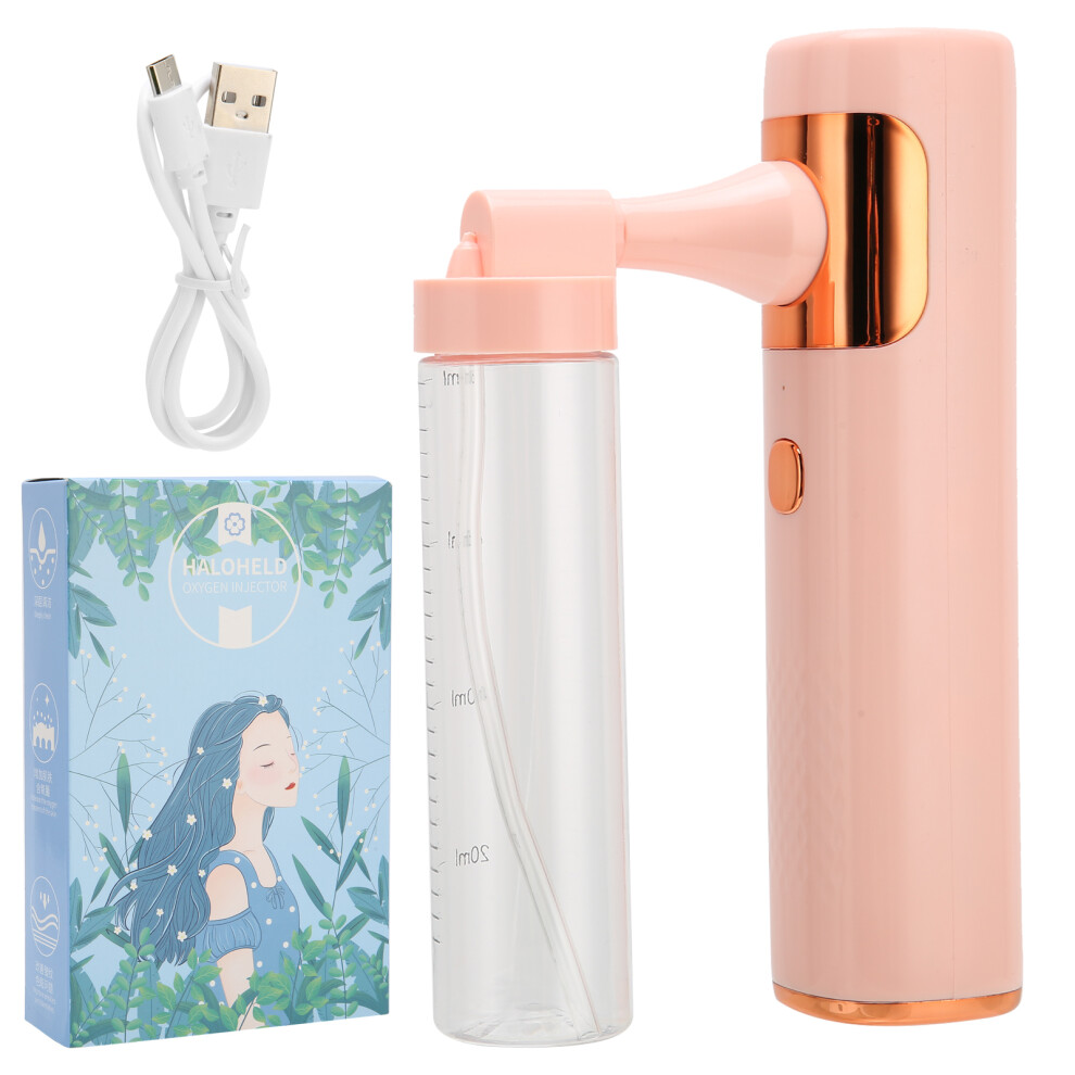 (Pink) Nanometer Handheld Atomizer Sprayer Rechargeable Electric Fogger 461605131252
