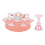 (Pink) Magnetic Pink Nail Tips Stand Holder 1