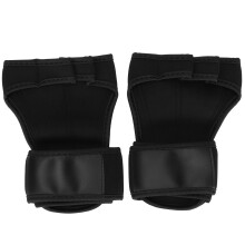 (M) 2pcs Ventilated Weightlifting Gloves Anti Slip Palm Protection