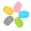 5PCS No Odor Folding Pill Organizer Eco-Friendly 4