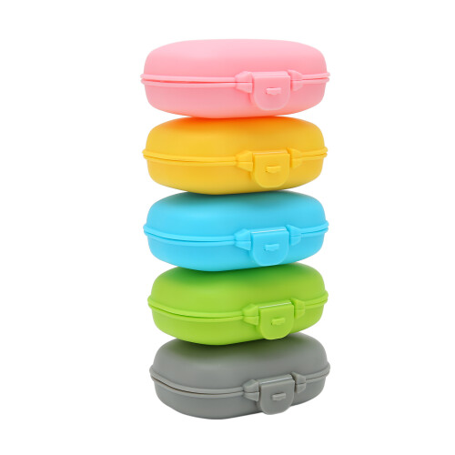 5PCS No Odor Folding Pill Organizer Eco-Friendly 1