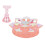(Pink) Magnetic Pink Nail Tips Stand Holder 3