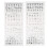 2x Leterstrip Watertransfer Stickers 1