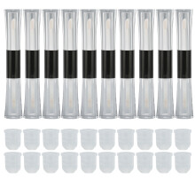 10pcs Empty Transparent Lip Gloss Tubes DIY Refillable Container