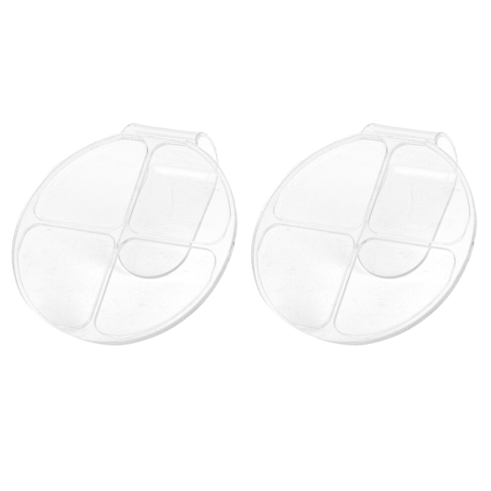 Handheld Transparent Acrylic Cosmetic Palette