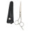Stainless Steel Hair Cutting Scissors with Leather Case 1