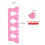 50PCS Soft Sponge Toe Separator EVA Foam Nail Art Tool 5