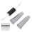 10pcs Empty Transparent Lip Gloss Tubes DIY Refillable Container 3
