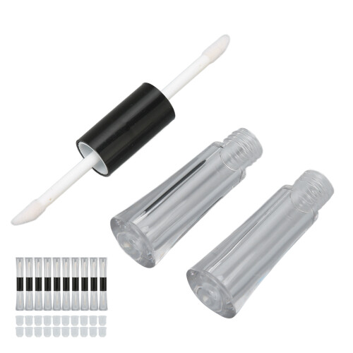 10pcs Empty Transparent Lip Gloss Tubes DIY Refillable Container 2