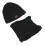 (Black) USB Elektrische Verwarmde Wintermuts 2