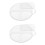 Transparente Acryl-Cosmetic-Palette für Handgepäck 5