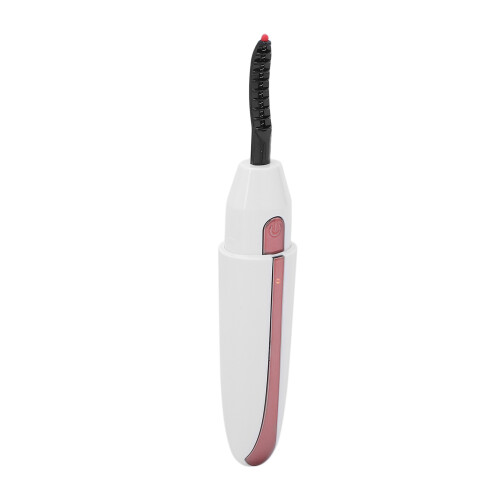 (White) White Heated Eyelash Curler - Quick Natural Curl 2