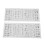 2x Leterstrip Watertransfer Stickers 5