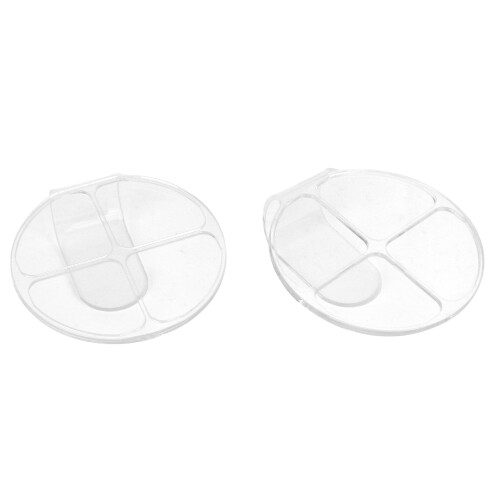 Transparente Acryl-Cosmetic-Palette für Handgepäck 1