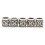 5x Bartbeads Alu Haarperlen Zöpfe DIY Schmuck 1