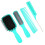 (Green Box) 4-delig Haarborstelset Paddle Detangle Kam 4