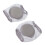 (Grey) Baby Crawling Pads Soft Cotton Elastic Knee Protector Navy 4