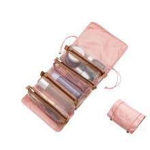 4-in-1 Reise-Kosmetiktasche mit abnehmbarer Mesh-Organizer