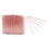 (Red) 100pcs Red Disposable Double End Pusher 1