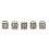 5x Bartbeads Alu Haarperlen Zöpfe DIY Schmuck 2