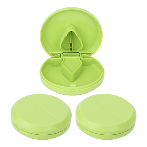 3pcs Pill Cutter Double Blades Portable Tablet Separator 1