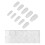 (N5342-02) 10pcs Coffin Press On Nails N5342-02 5
