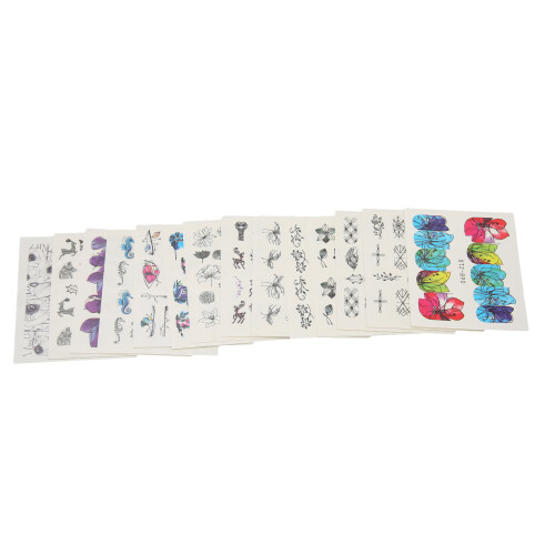 14pcs Eco-Friendly Long Lasting Toenail Stickers 2