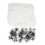 300g Halloween Spider Web Decor w/ 60 Fake Spiders 1