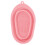 (Pink) Foldable Silicone Makeup Brush Cleaner Mat (Rose Red) 5