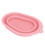 (Pink) Foldable Silicone Makeup Brush Cleaner Mat (Rose Red) 3