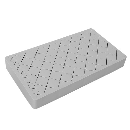 (Gray) 36-Grid Silicone Lipstick Storage Box (Gray) 2
