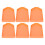 6x Perlen-Sortierboxen Nail-Art-Platte 12,5x8 cm 3