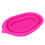 (Rose Red) Foldable Silicone Makeup Brush Cleaner Mat (Rose Red) 4