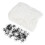 300g Halloween Spider Web Decor w/ 60 Fake Spiders 5