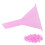 (Pink) 100 Mini Imbuti Separatori Plastica Rosa per Cosmetici 4