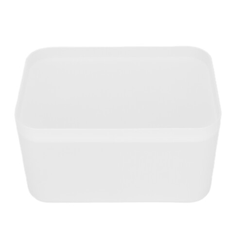 (Large White Space) Desktop Kosmetikbox Klein Weiß 6 Fächer 1