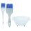 Haarfarbe-Set mit Pinsel & Schüssel (3-teilig) 1