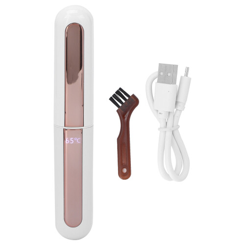 (White) Draagbare Elektrische Wimperkruller Wit