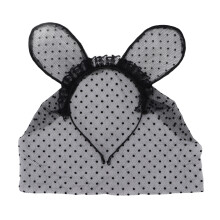 (Round) Katzenohren Stirnband Hohl Osterkostüm Accessoire