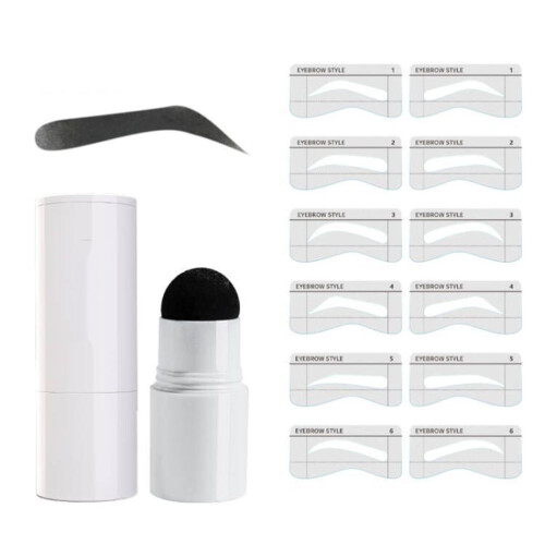Waterdichte Wenkbrauwstempel Kit Langdurig