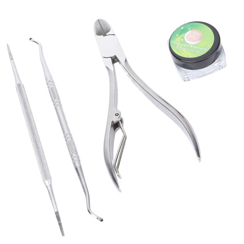 4pcs Ingrown Toenail Corrector Strips File Lifter Clippers 2