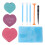 (Blue) DIAMANTMALEREI-SET, Bohrstift, Perlen & Tabletts 2