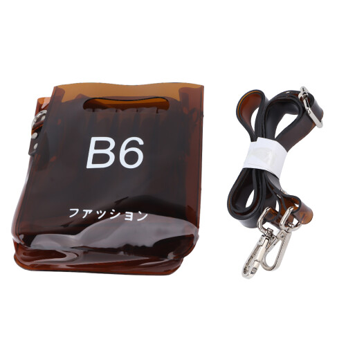 (Brown) Verstellbare Friseurschere-Tasche mit Schultergurt, Gelb