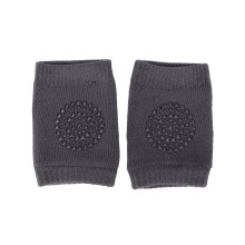 (Dark Gray) Breathable Baby Crawling Knee Pads Anti Slip Knee Protectors Dark Gray